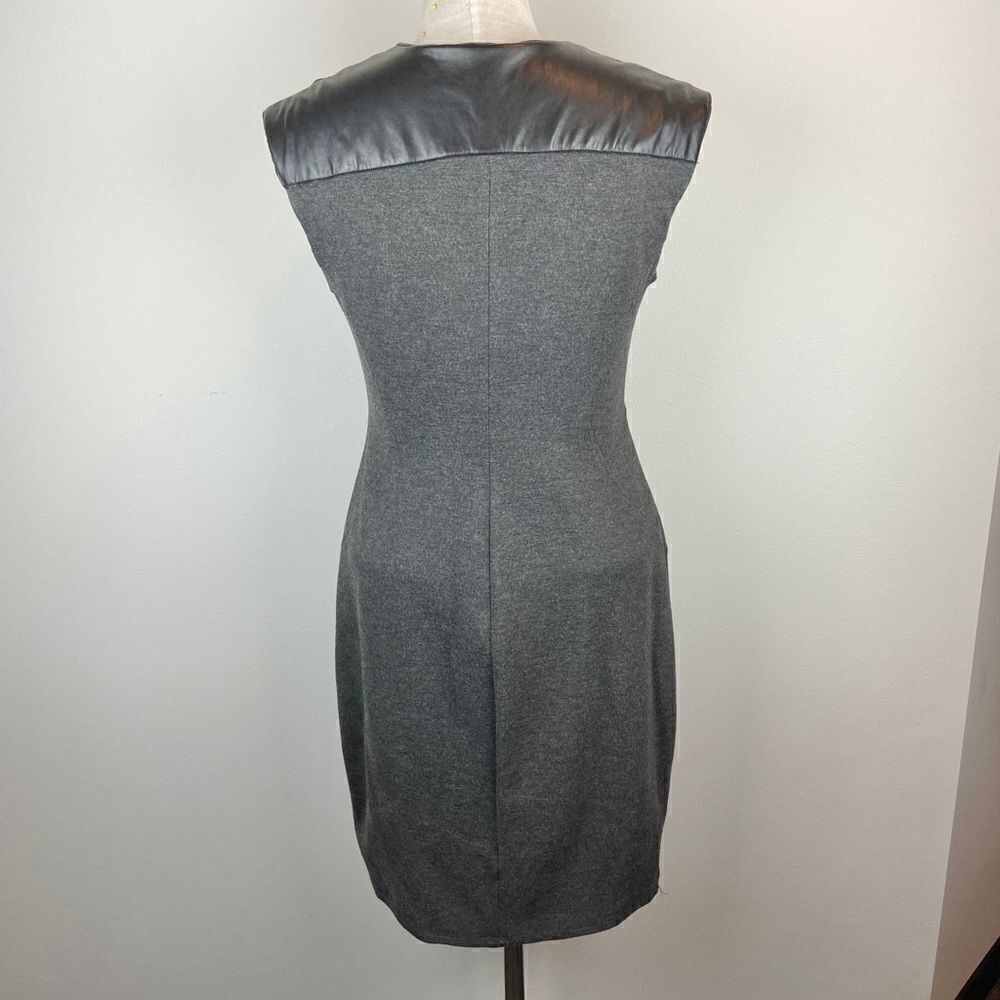 Bailey 44 Faux Leather Sheath Dress - Picture 6 of 7